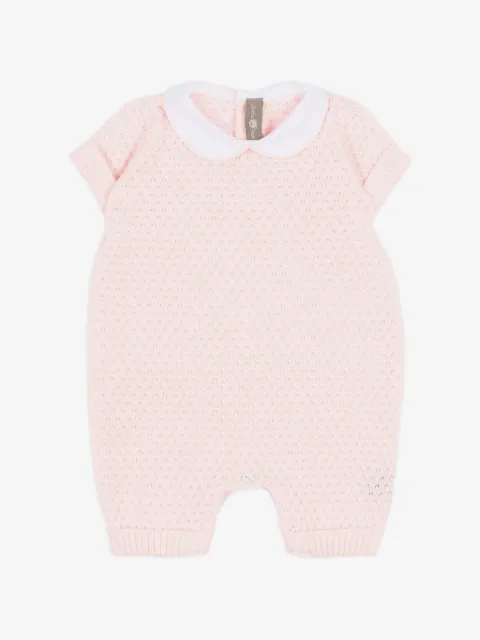 Little Bear peter pan-collar romper