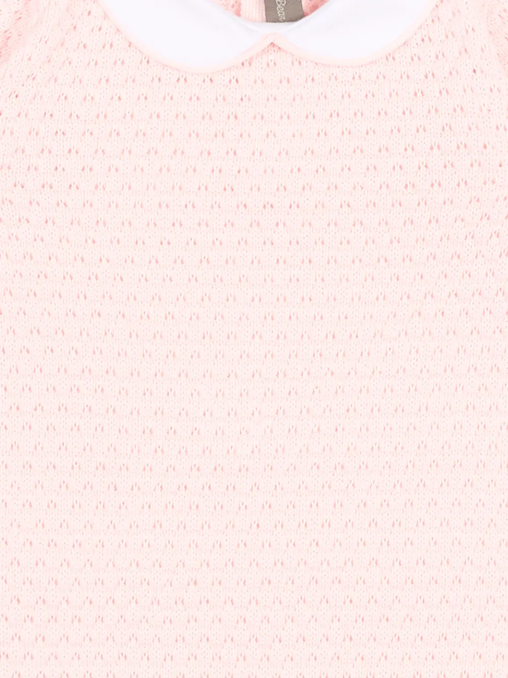  Little Bear Peter Pan-collar Romper - Pink 