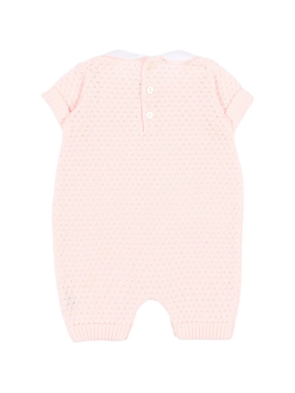  Little Bear Peter Pan-collar Romper - Pink 