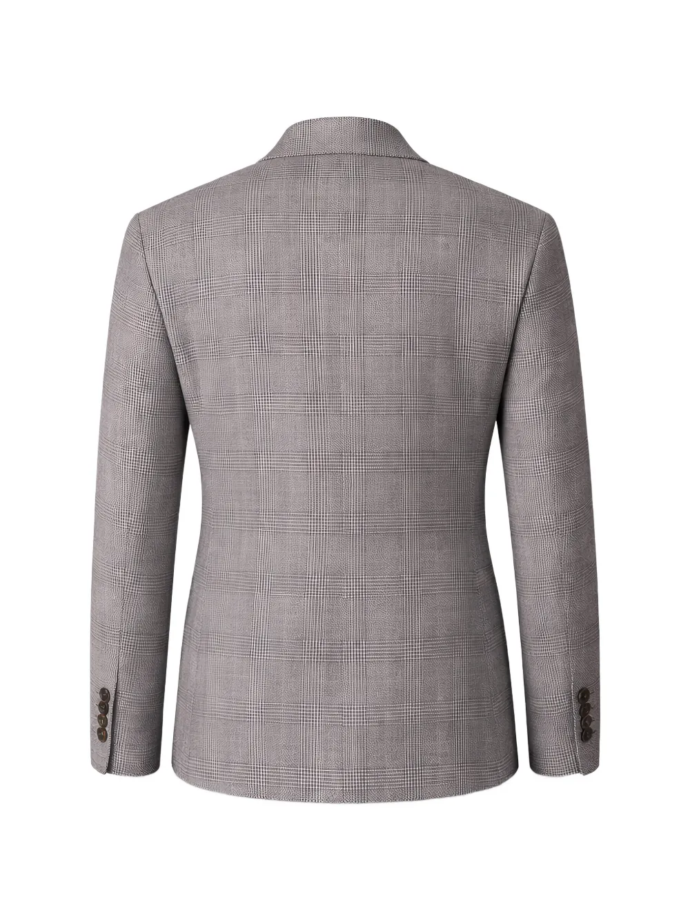 Pal Zileri Geruite blazer Grijs