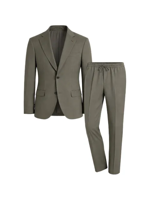 Pal Zileri single-breasted drawstring-waist suit