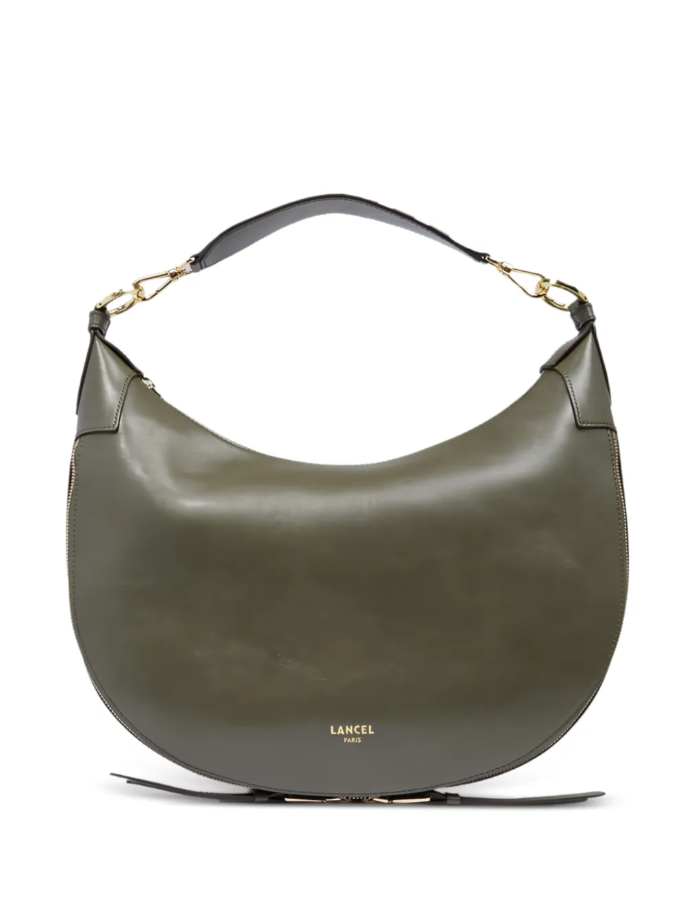 Lancel small Origami leather bag - Green