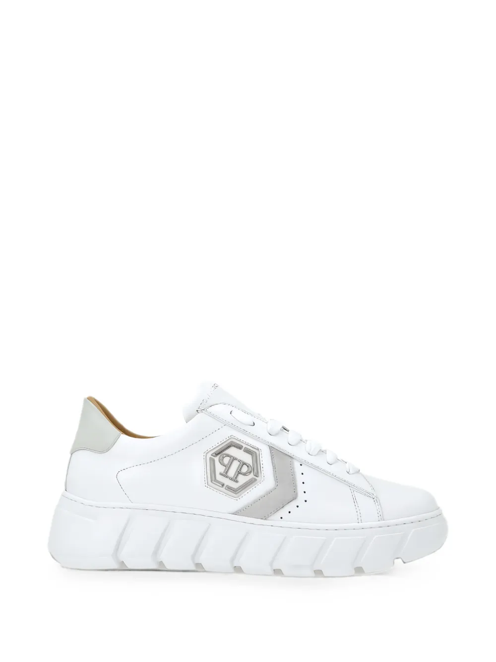 Philipp Plein Hexagon chunky-sole sneakers - White