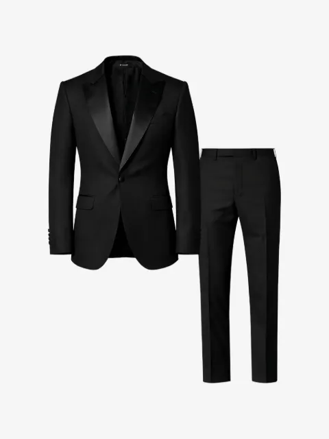 Pal Zileri peak-lapels single-breasted suit