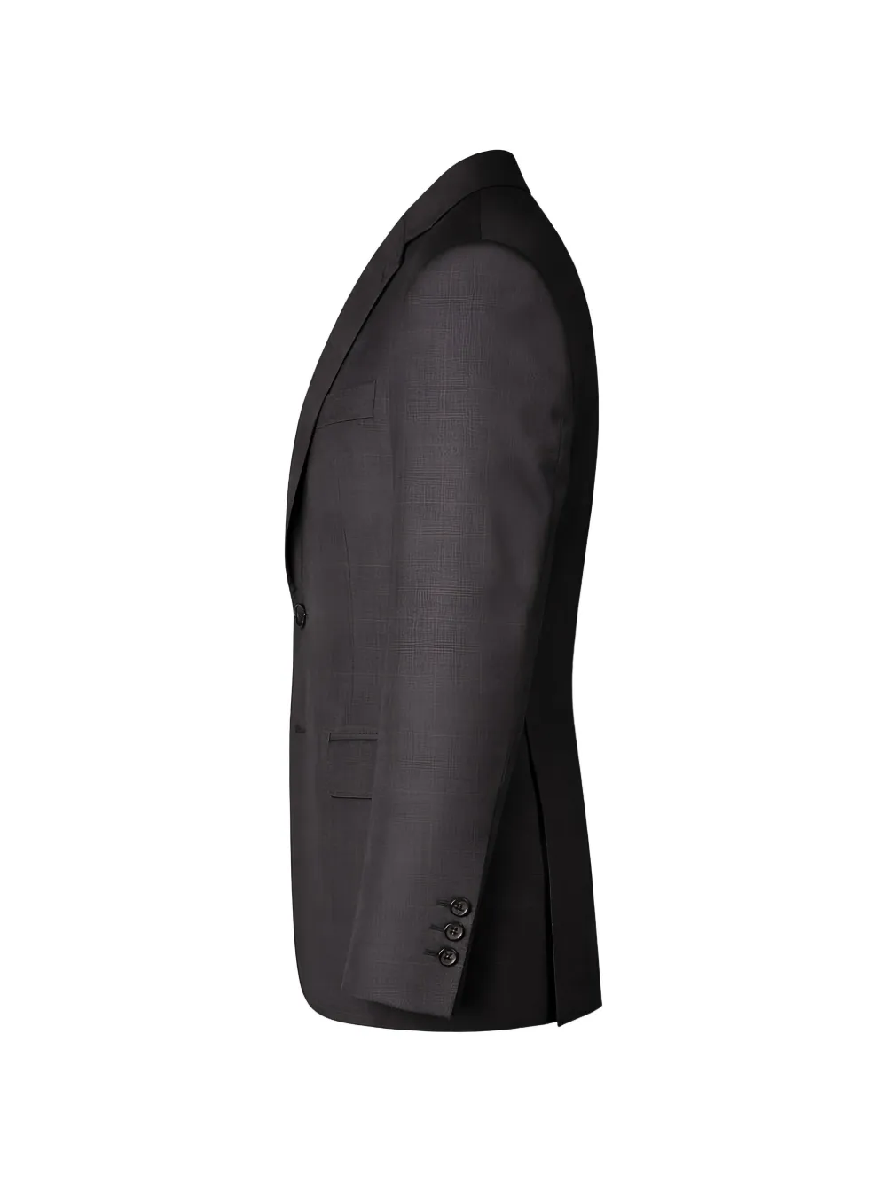 Pal Zileri Geruite blazer Blauw