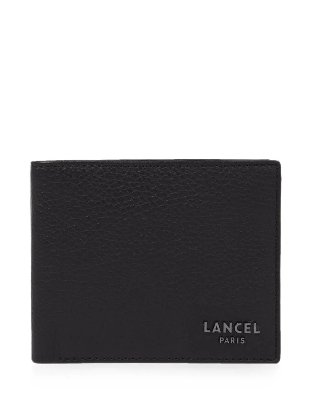 Lancel logo-print bifold wallet - Schwarz