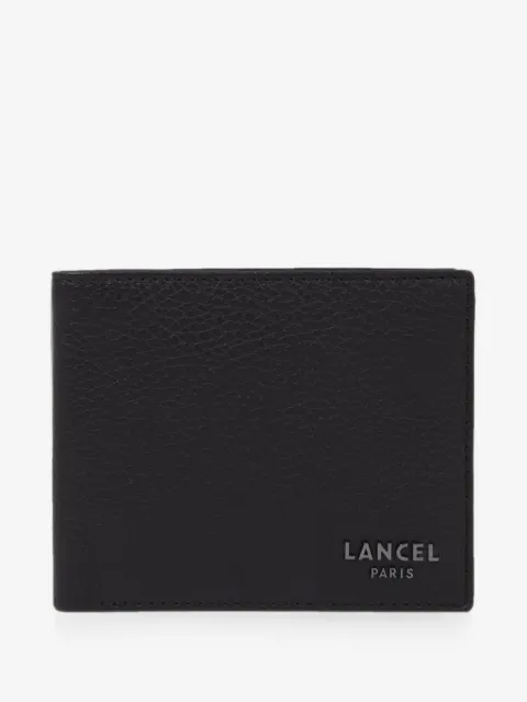 Lancel cartera plegable con logo estampado