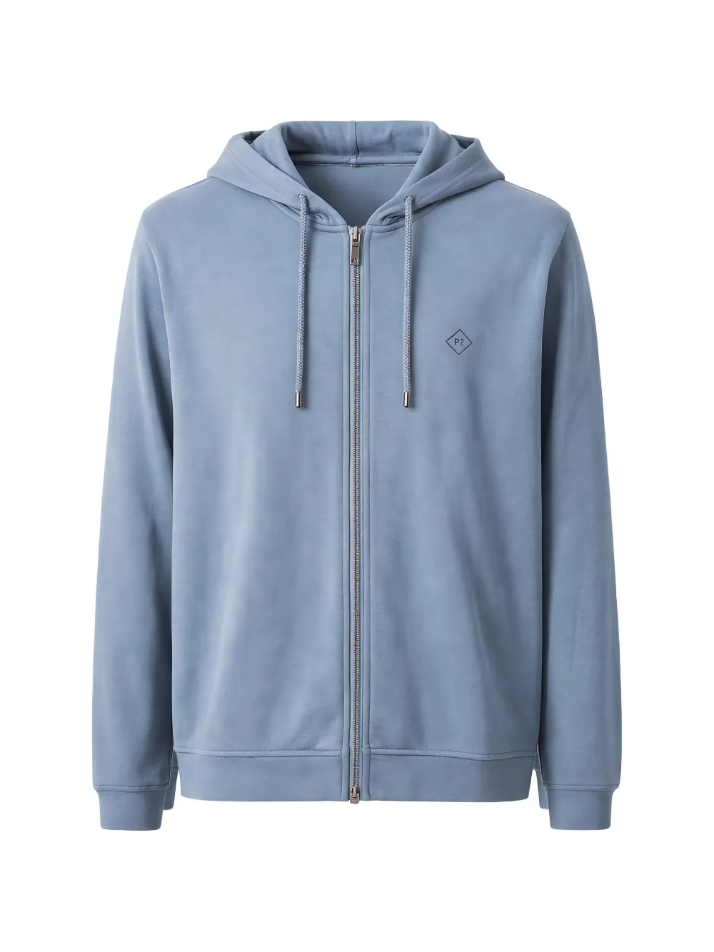 Pal Zileri zip-up hoodie - Blue