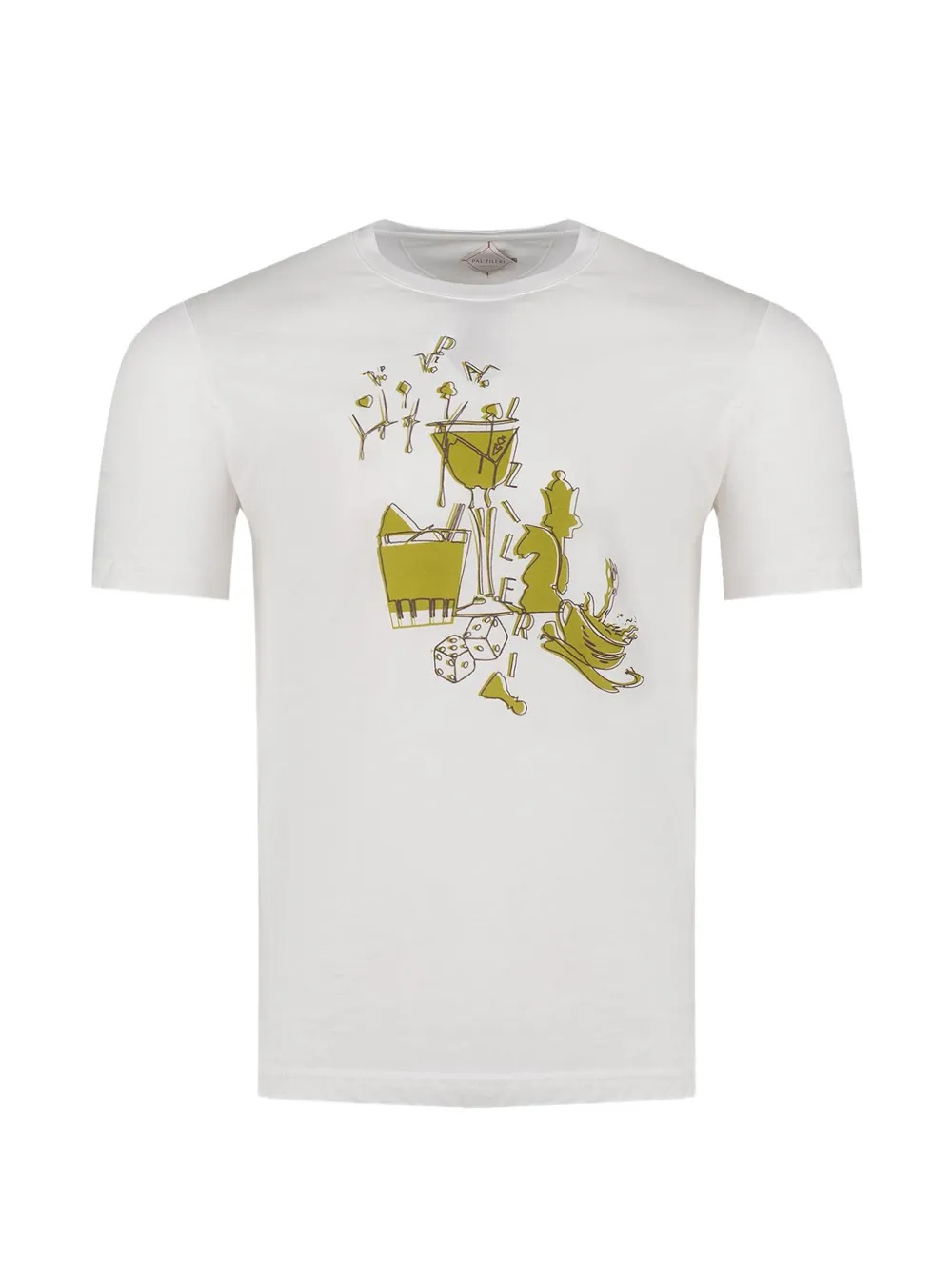 Pal Zileri T-shirt con stampa - Bianco