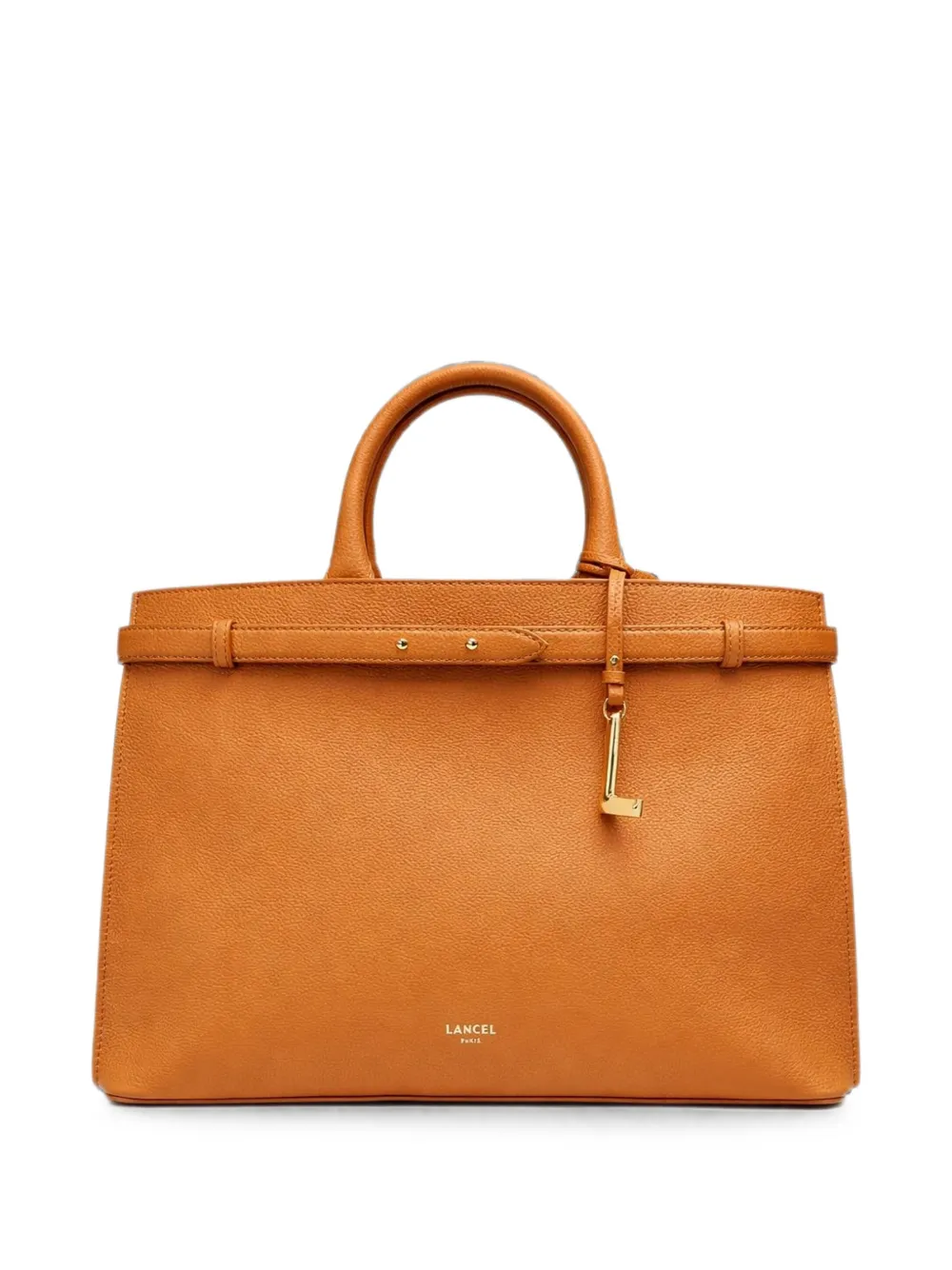 Lancel Borsa tote Neo Izy piccola in pelle - Marrone