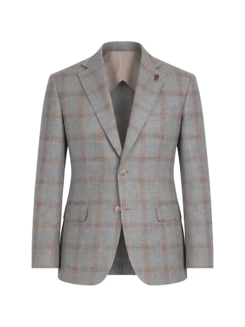 Pal Zileri check-pattern blazer