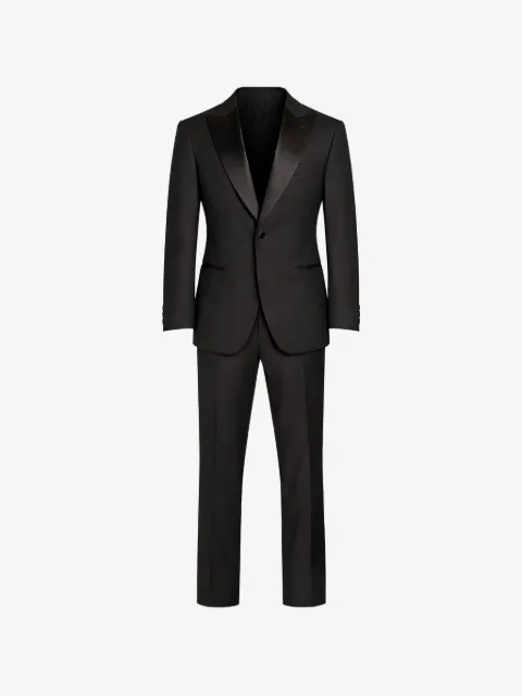 Pal Zileri satin-lapel suit