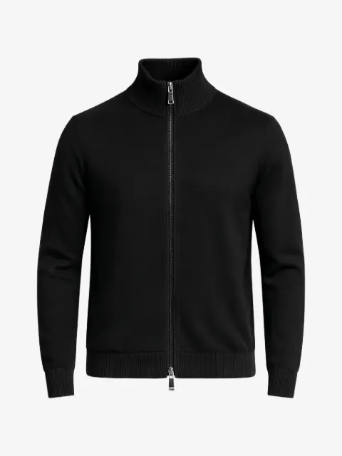 Pal Zileri high-neck zip-up cardigan