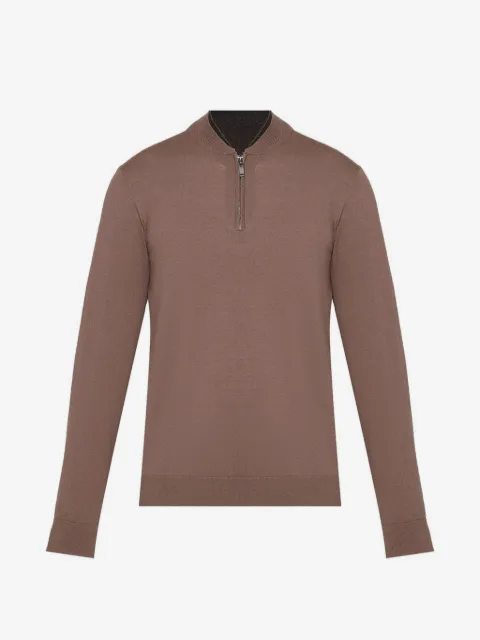 Pal Zileri zip-fastening sweater