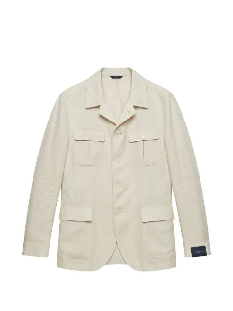 Tombolini patch-pocket shirt jacket