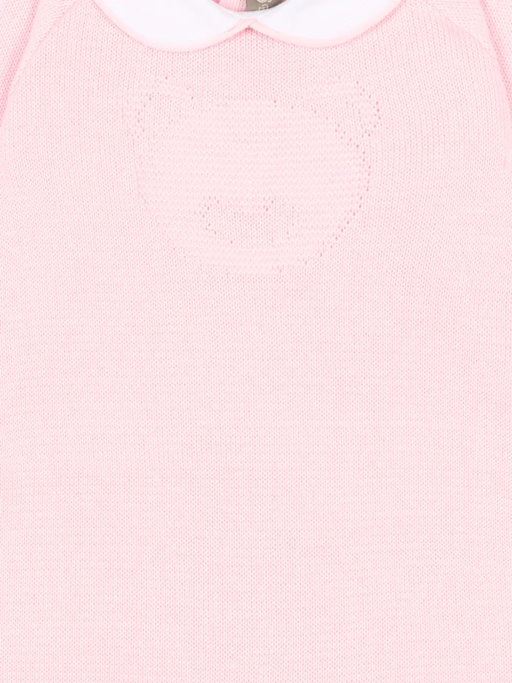  Little Bear Collared Romper - Pink 