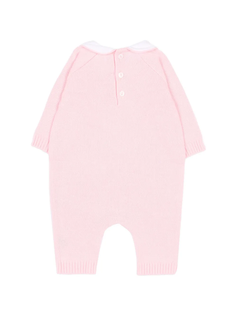  Little Bear Collared Romper - Pink 