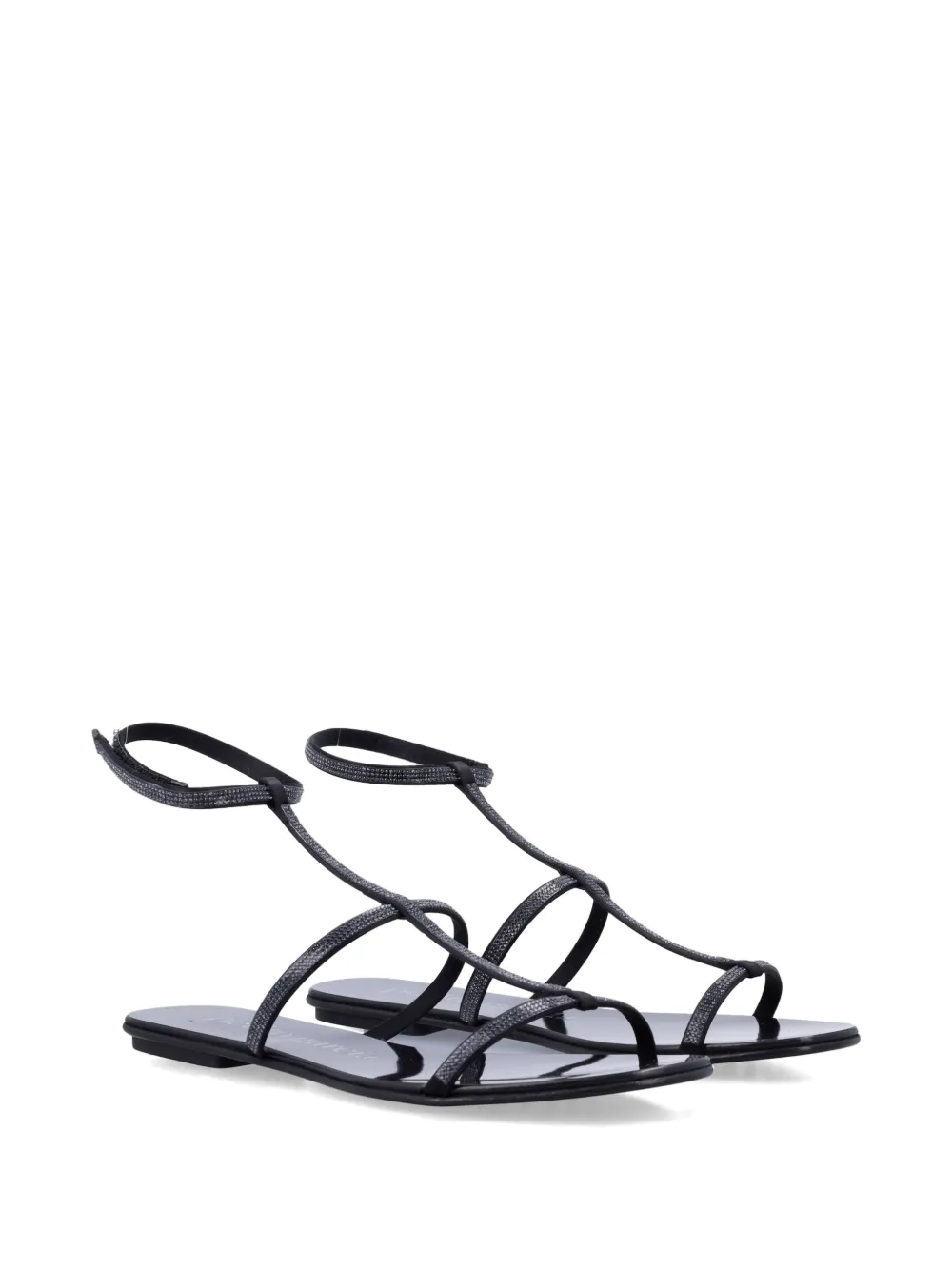 Pedro Garcia Enola T-bar sandals Zwart
