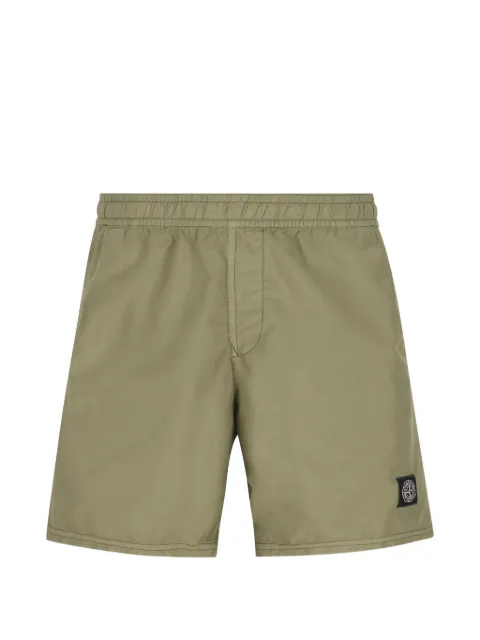 Stone Island logo swim shorts