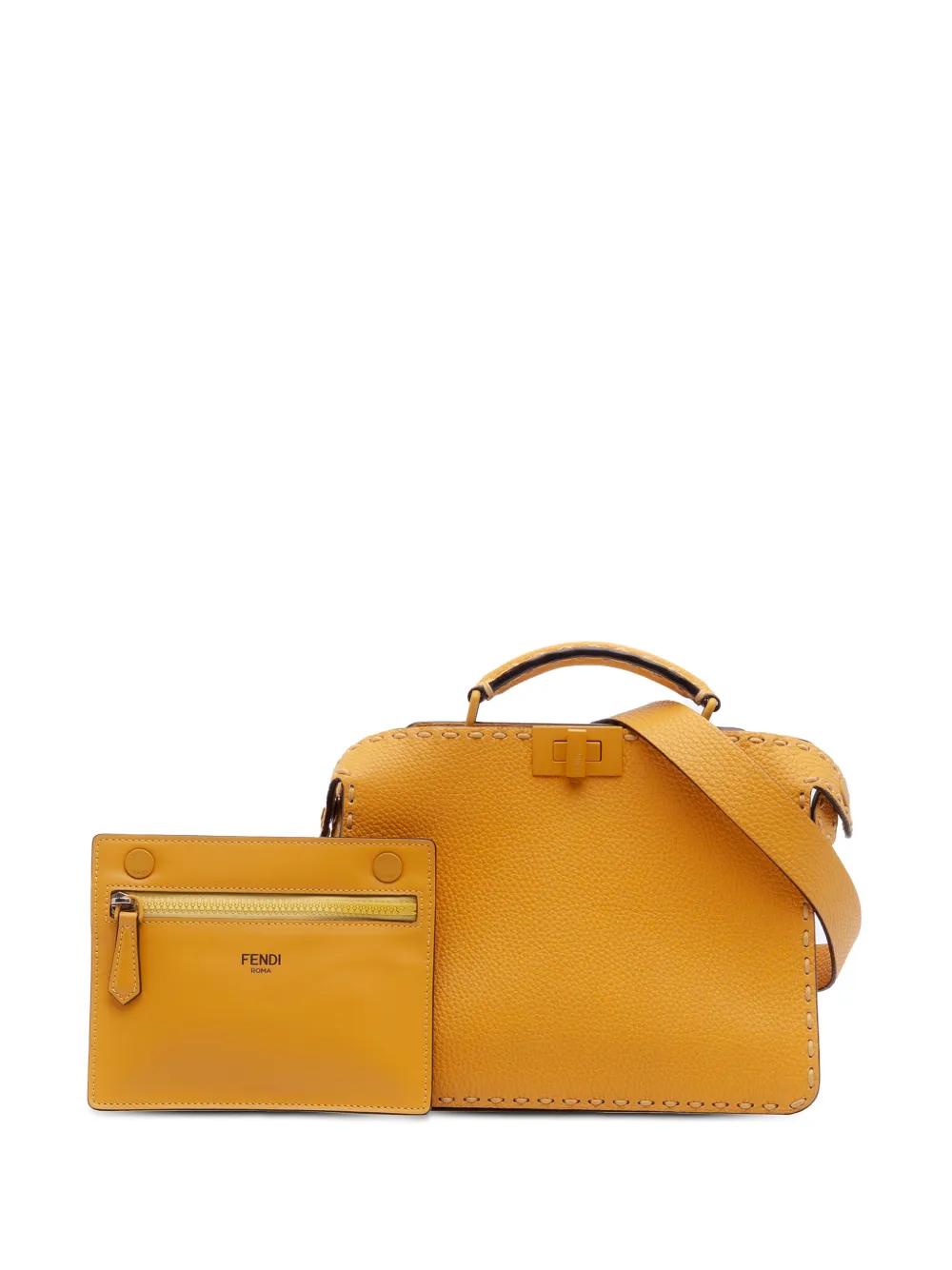2010-2025 Small Cuoio Romano Selleria Peekaboo Iseeu Satchel