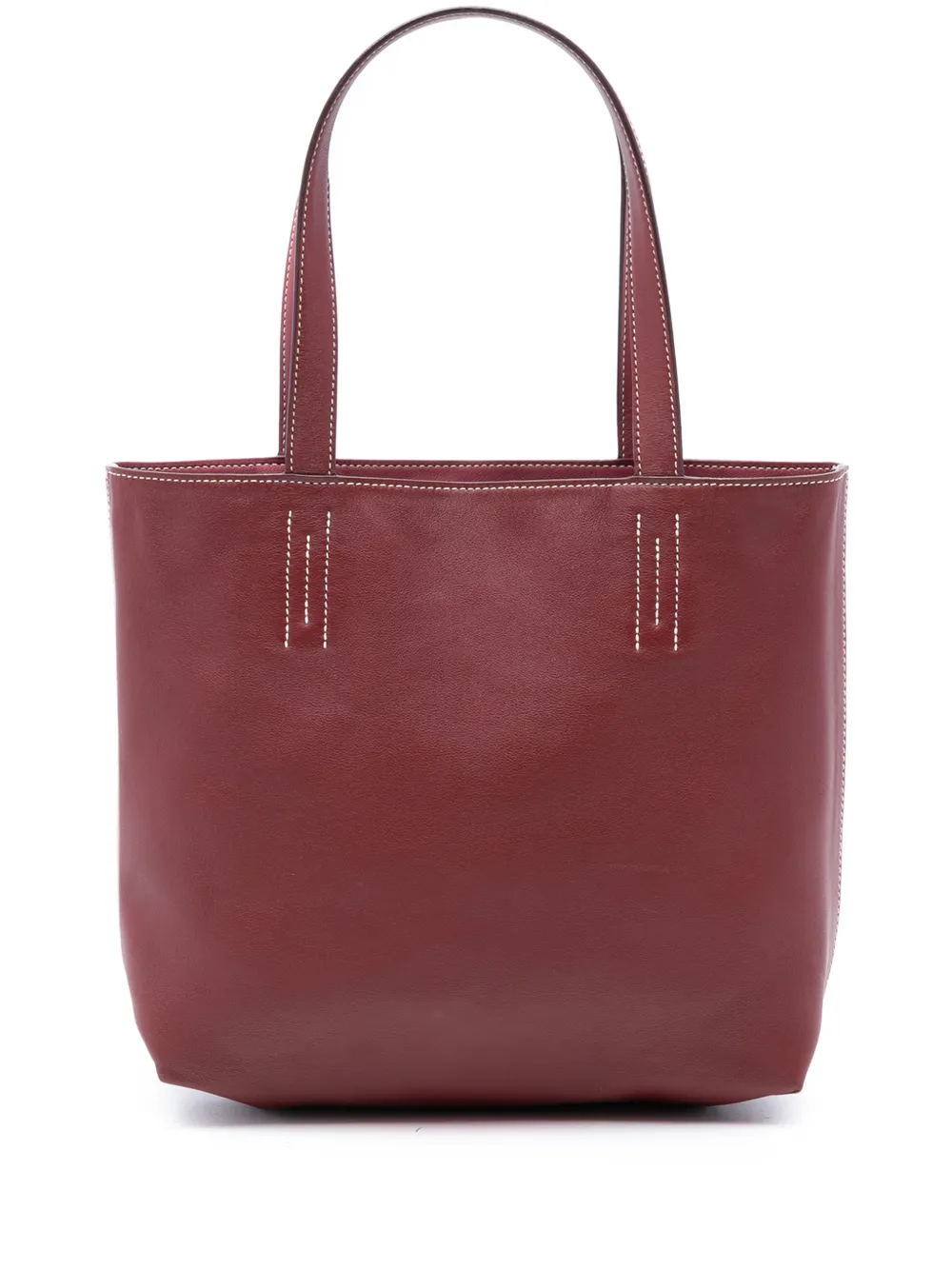 Hermès Pre-Owned 2011 Swift and Veau Sikkim Double Sens 28 tote bag - Rosa