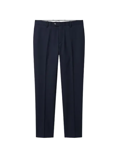 Tombolini pressed-crease tailored trousers