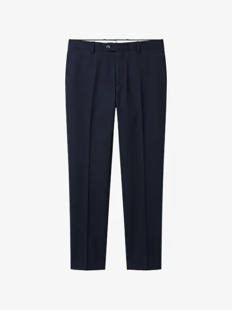 Tombolini pressed-crease tailored trousers