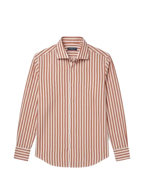 Tombolini vertical-stripe long-sleeve shirt