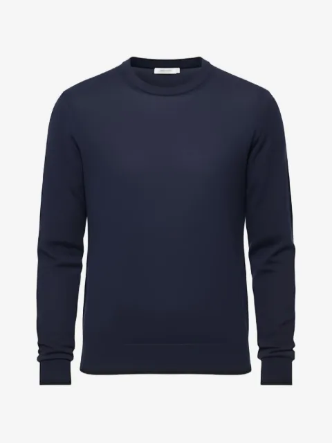 Tombolini fine-knit crew-neck sweater