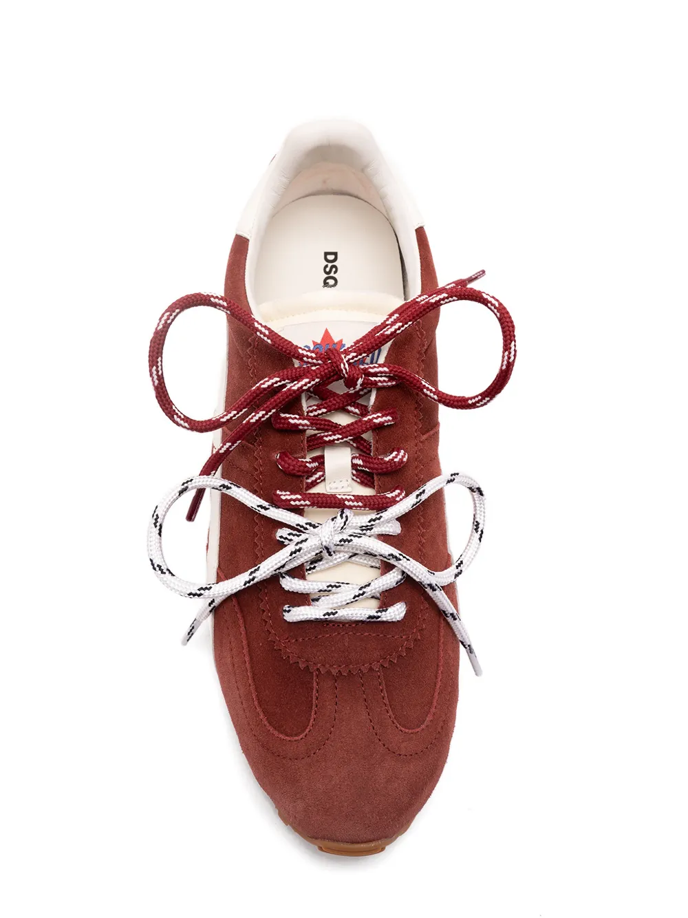 DSQUARED2 Sneakers met ronde neus Rood