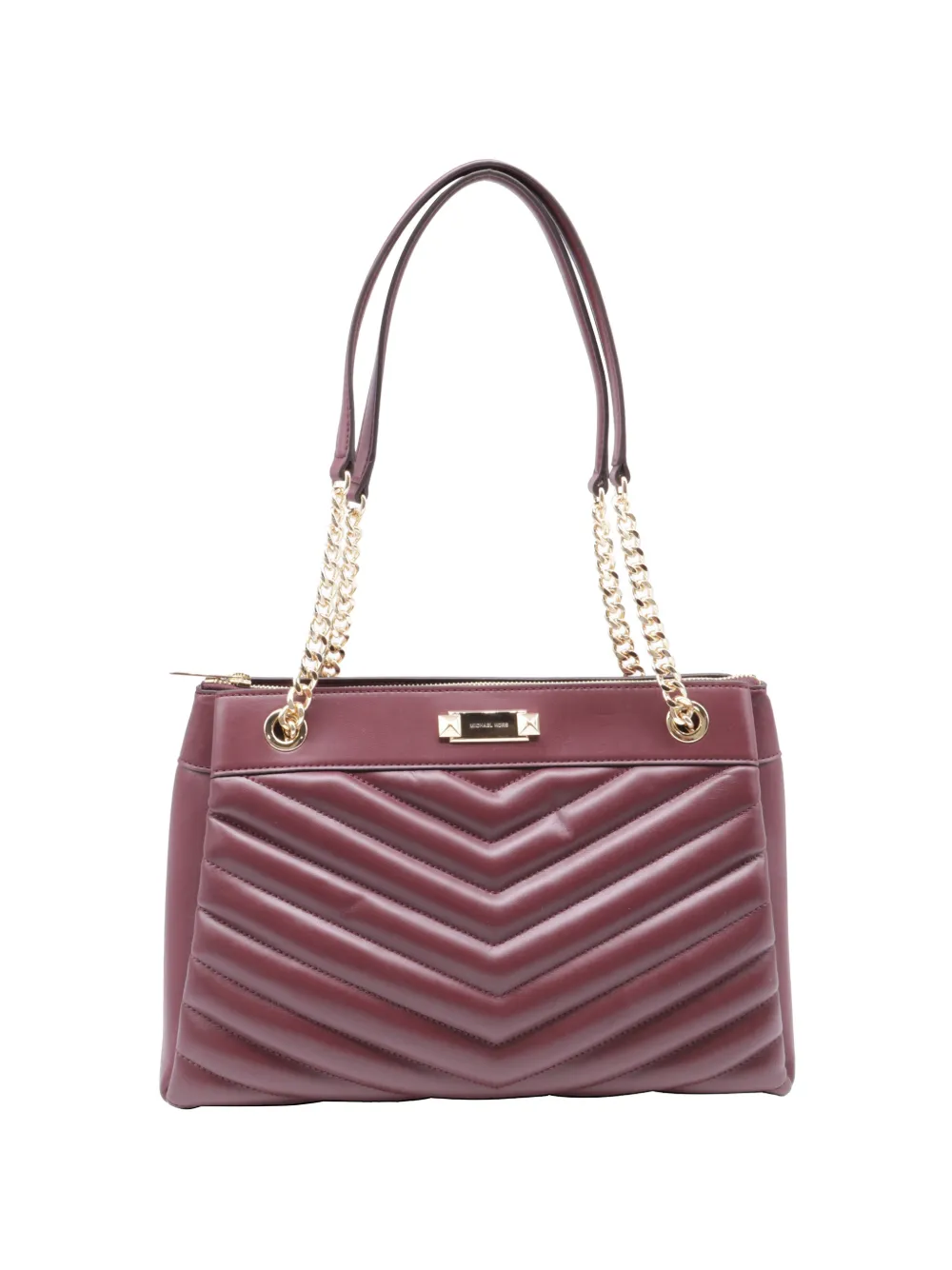 Michael Kors Vintage medium Whitney quilted chain tote bag - Rosso