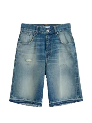 AMI Paris Alexフィット デニムショーツ | ブルー | FARFETCH JP