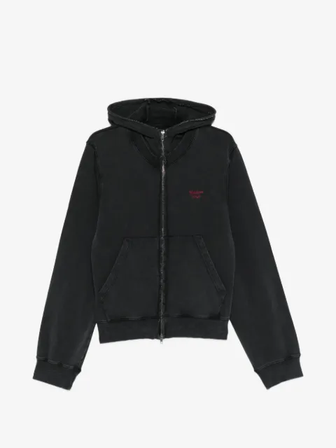 Martine Rose graphic-print zip-up hoodie