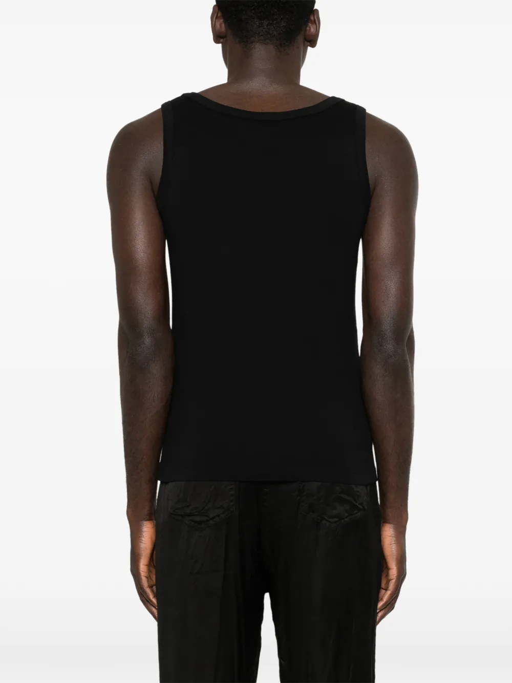 RHUDE Tanktop met geborduurd logo Zwart