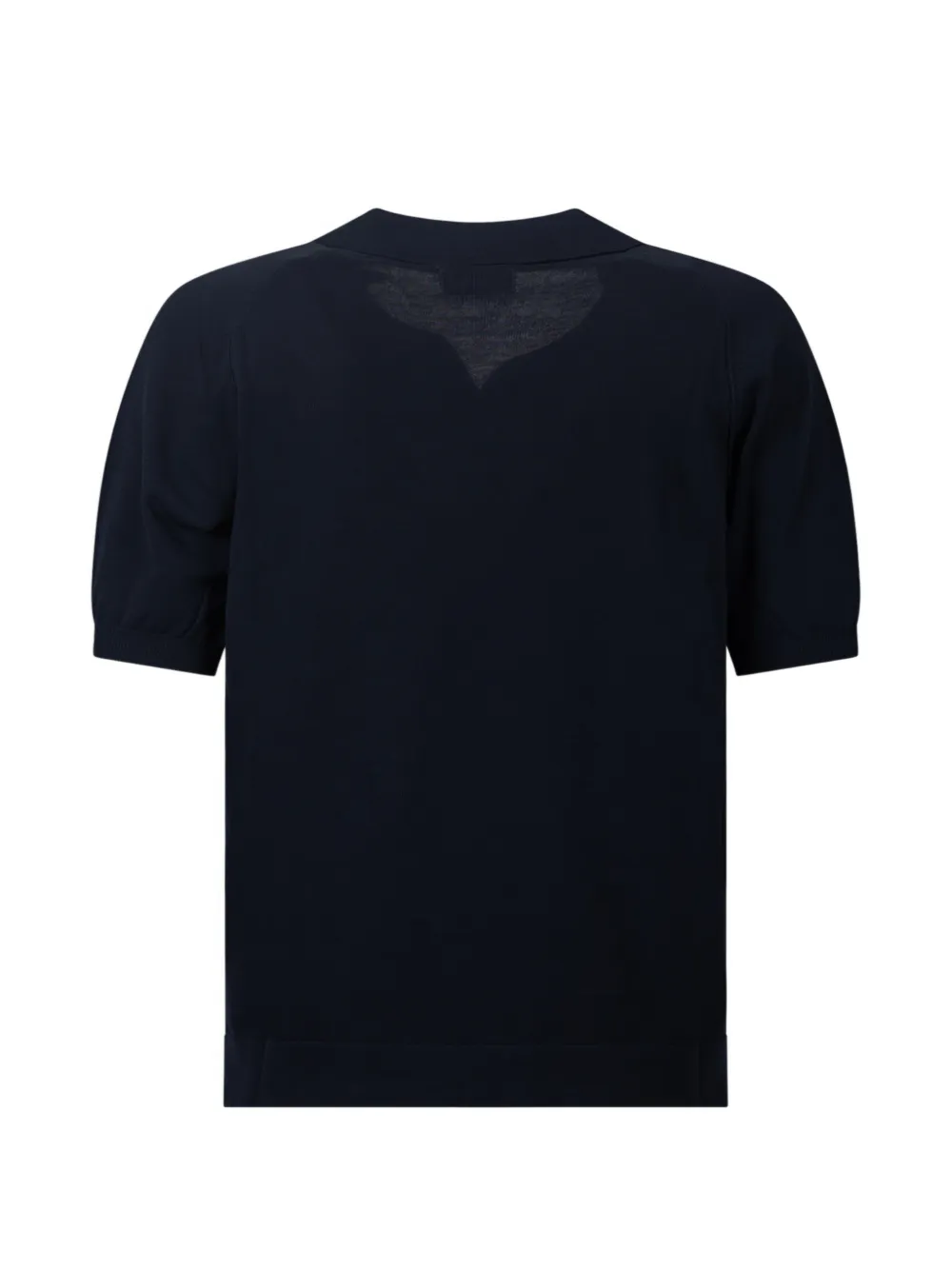 C.P. Company Poloshirt met V-hals en korte mouwen Blauw
