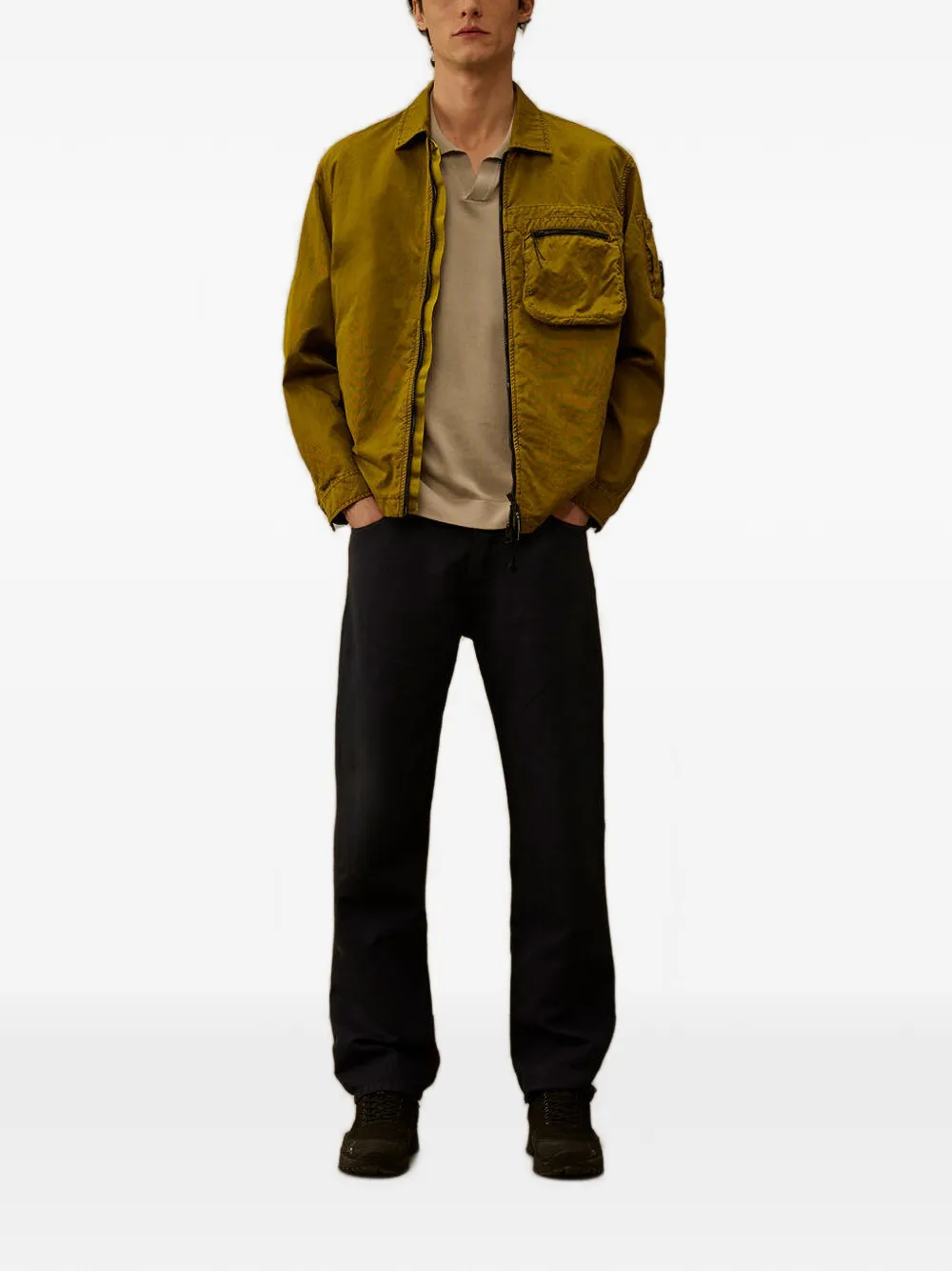 C.P. Company Poloshirt met korte mouwen Beige