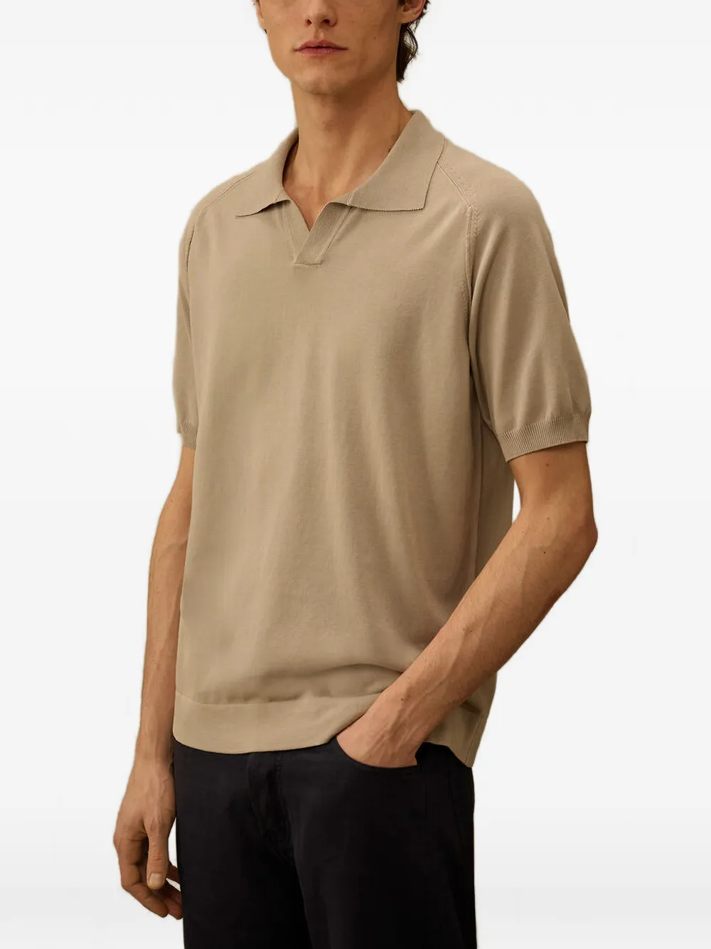 C.P. Company Poloshirt met korte mouwen Beige