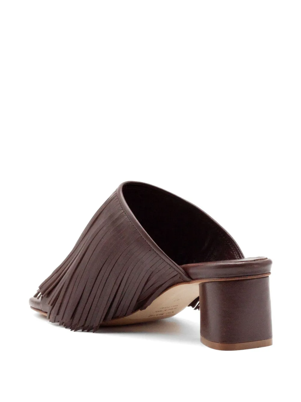Vic Matie fringed leather sandals Bruin