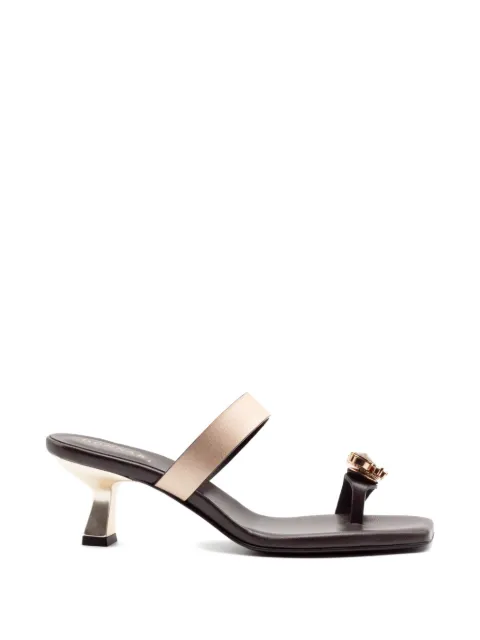 Donnarì jewel strap leather sandals