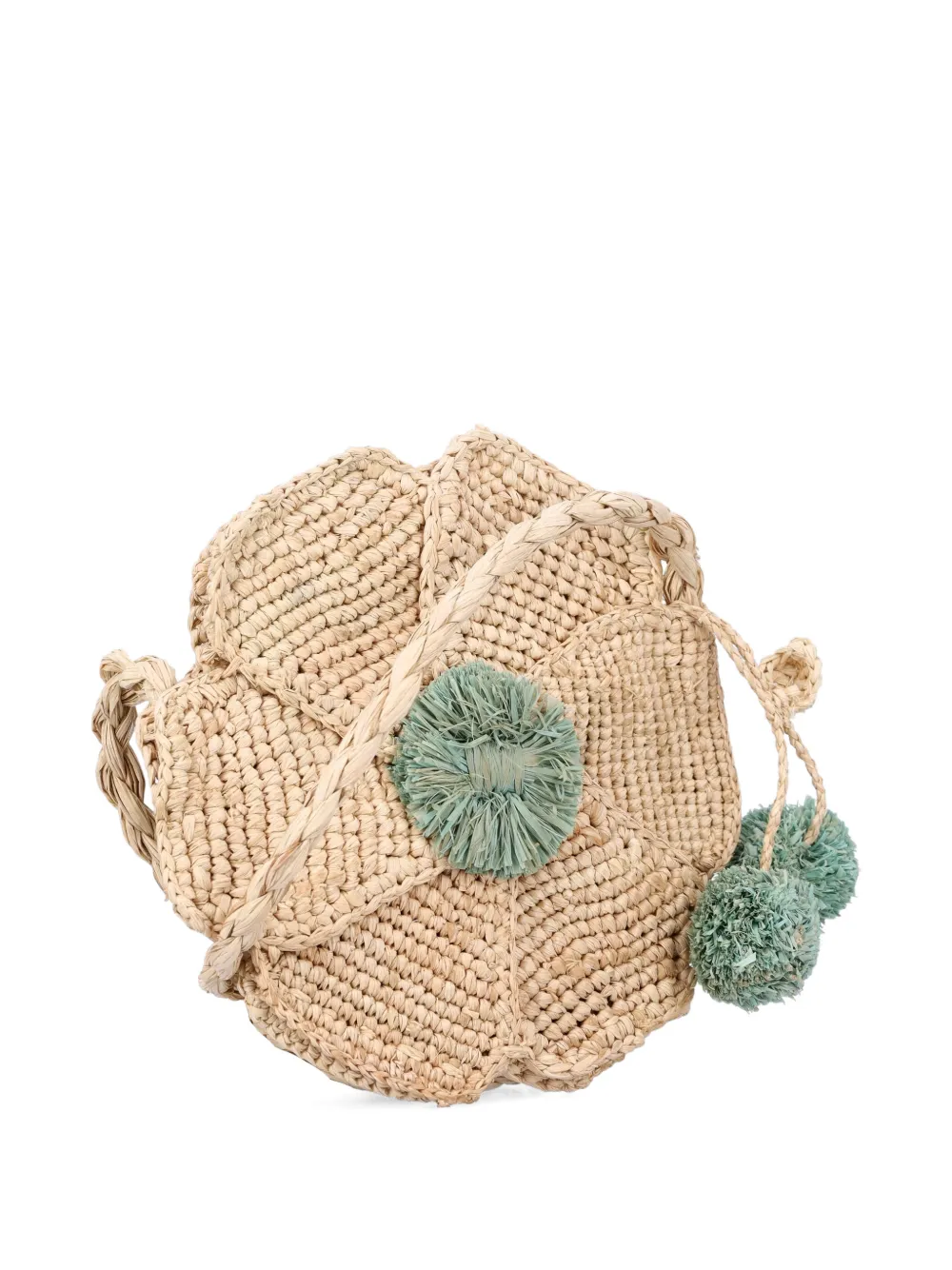  Bonpoint Flower-design Shoulder Bag - Neutrals 