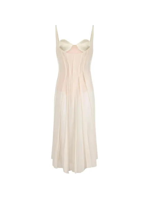 Elisabetta Franchi tulle midi dress