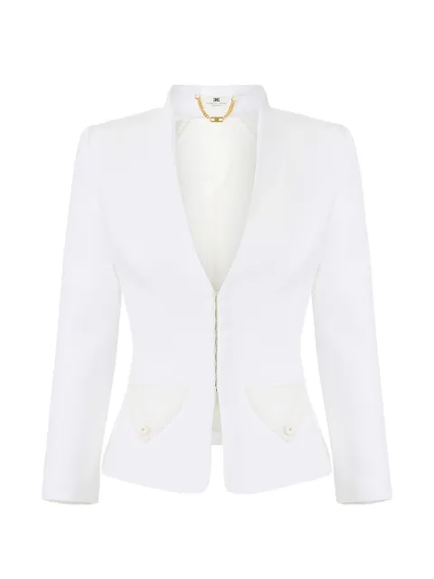 Elisabetta Franchi veste en tweed bouclé