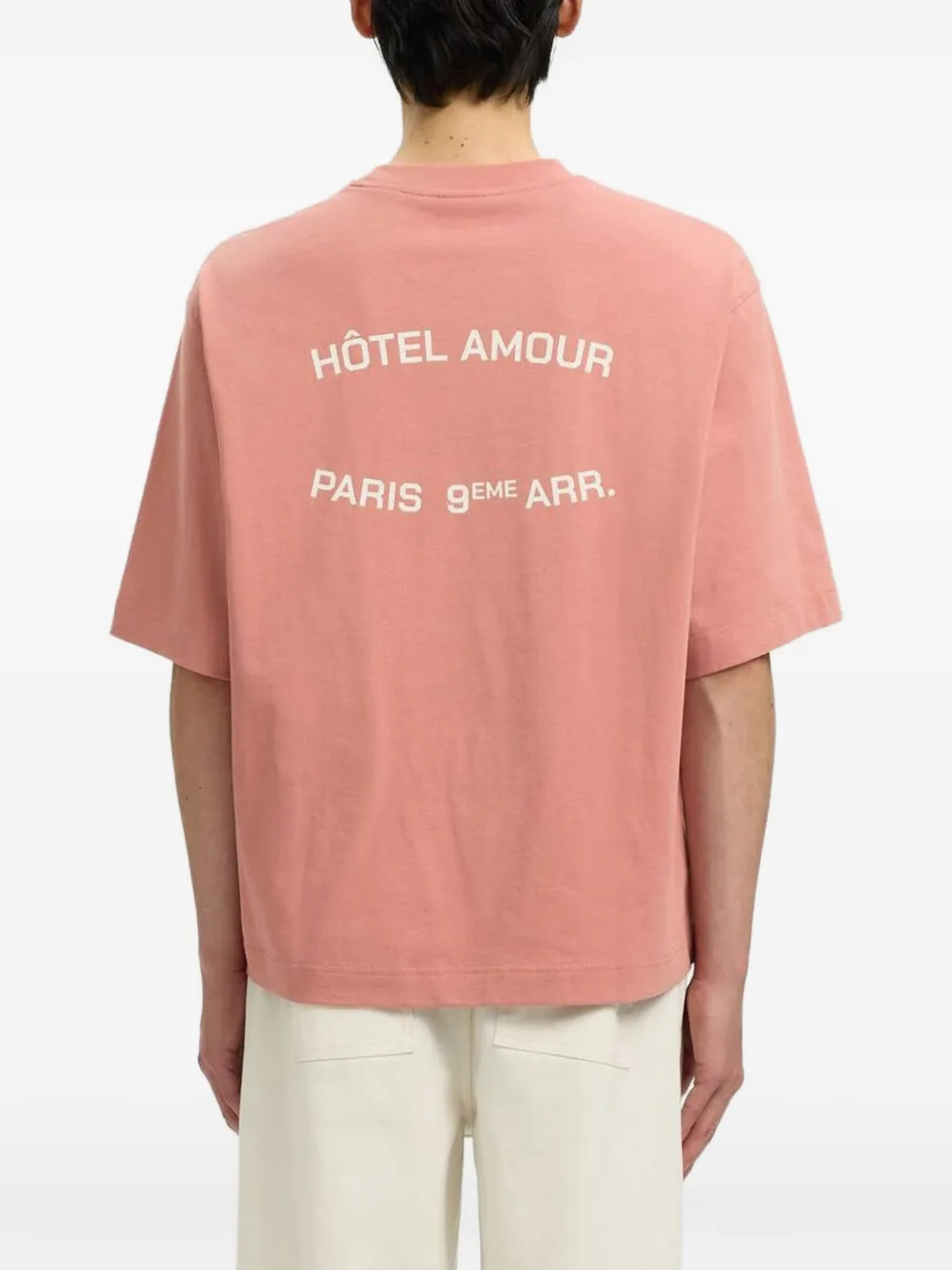  Selected Crew-neck T-shirt - Pink 