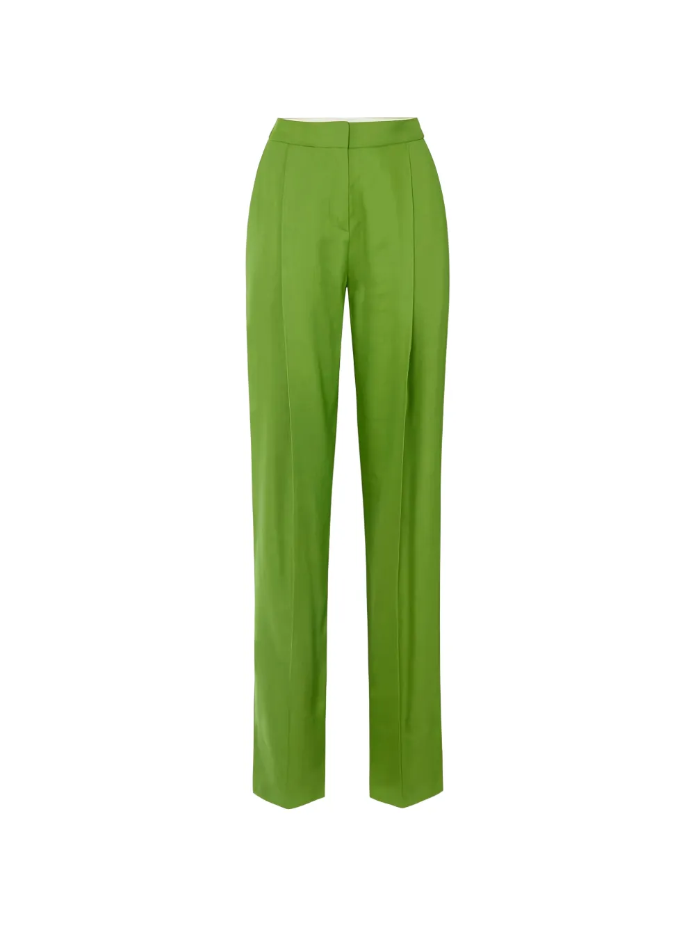 Elisabetta Franchi flowing metal button trousers - Verde