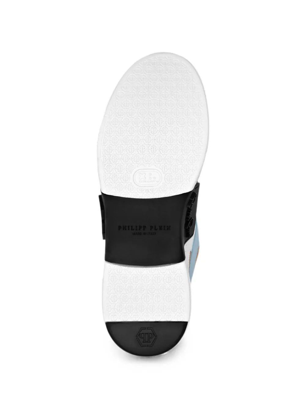 Philipp Plein Hexagon logo-detail panelled sneakers Wit
