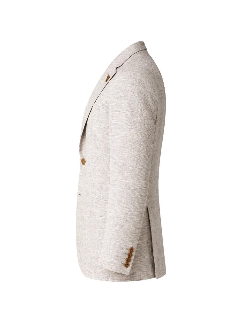 Pal Zileri Blazer met enkele rij knopen en gekerfde revers Grijs