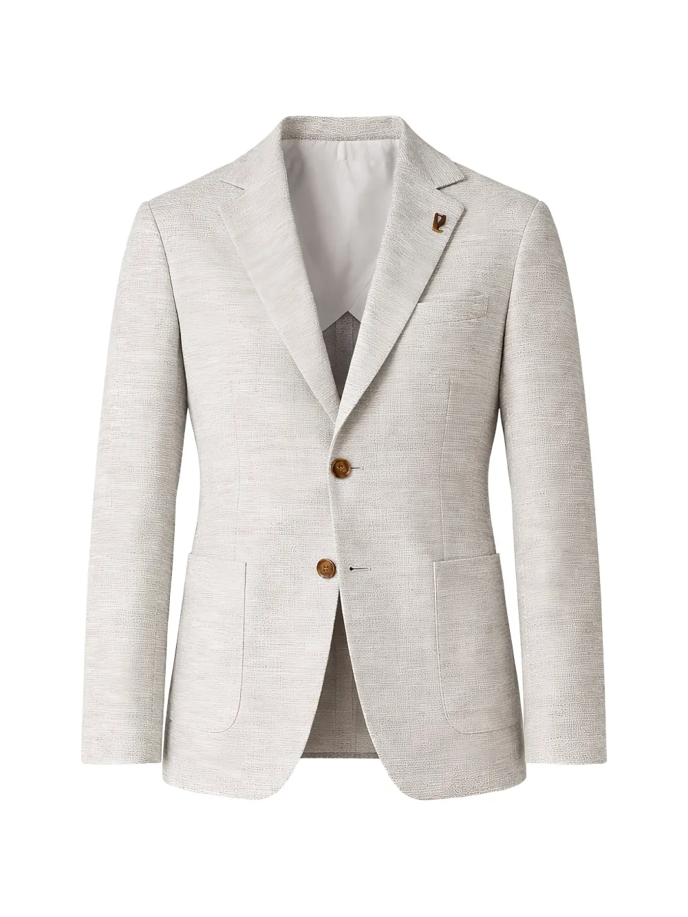 Pal Zileri single-breasted notched-lapels blazer - Grigio