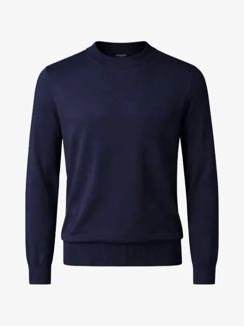 Pal Zileri ribbed-trim crew-neck sweater