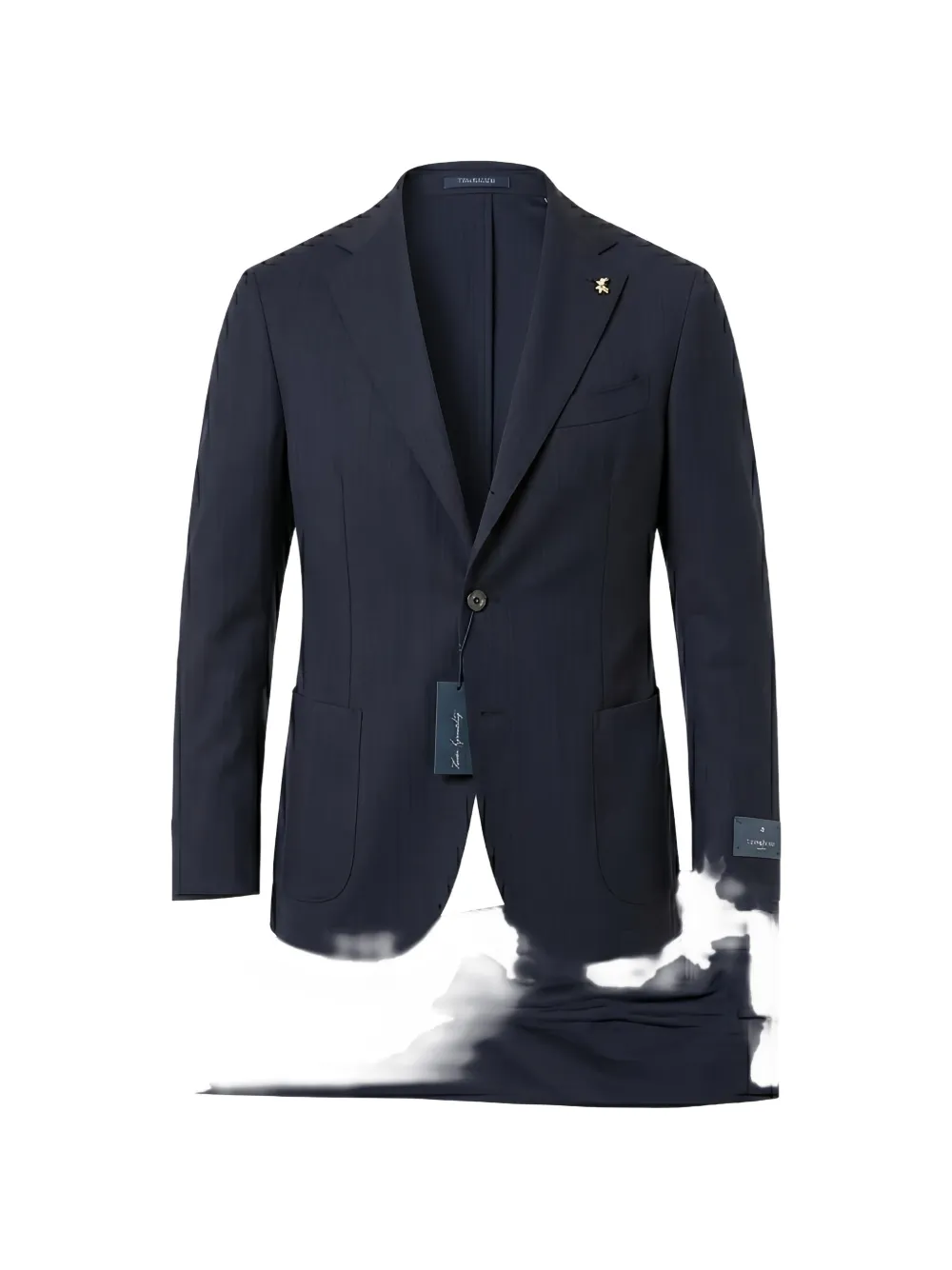 Tombolini button-fastening pinstripe-pattern suit - Blu