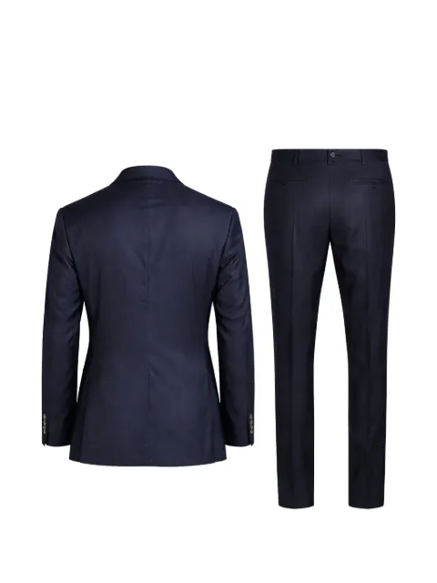 Tombolini button-fastening pinstripe-pattern suit